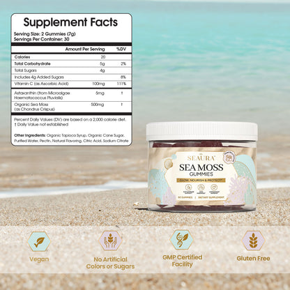 Seaura™ Sea Moss Gummies