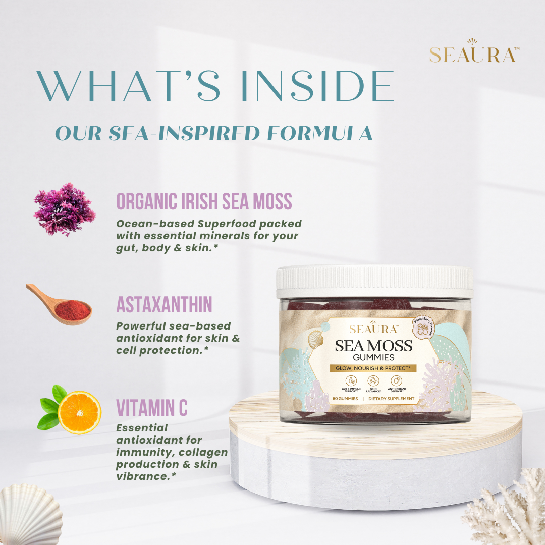 Seaura™ Sea Moss Gummies